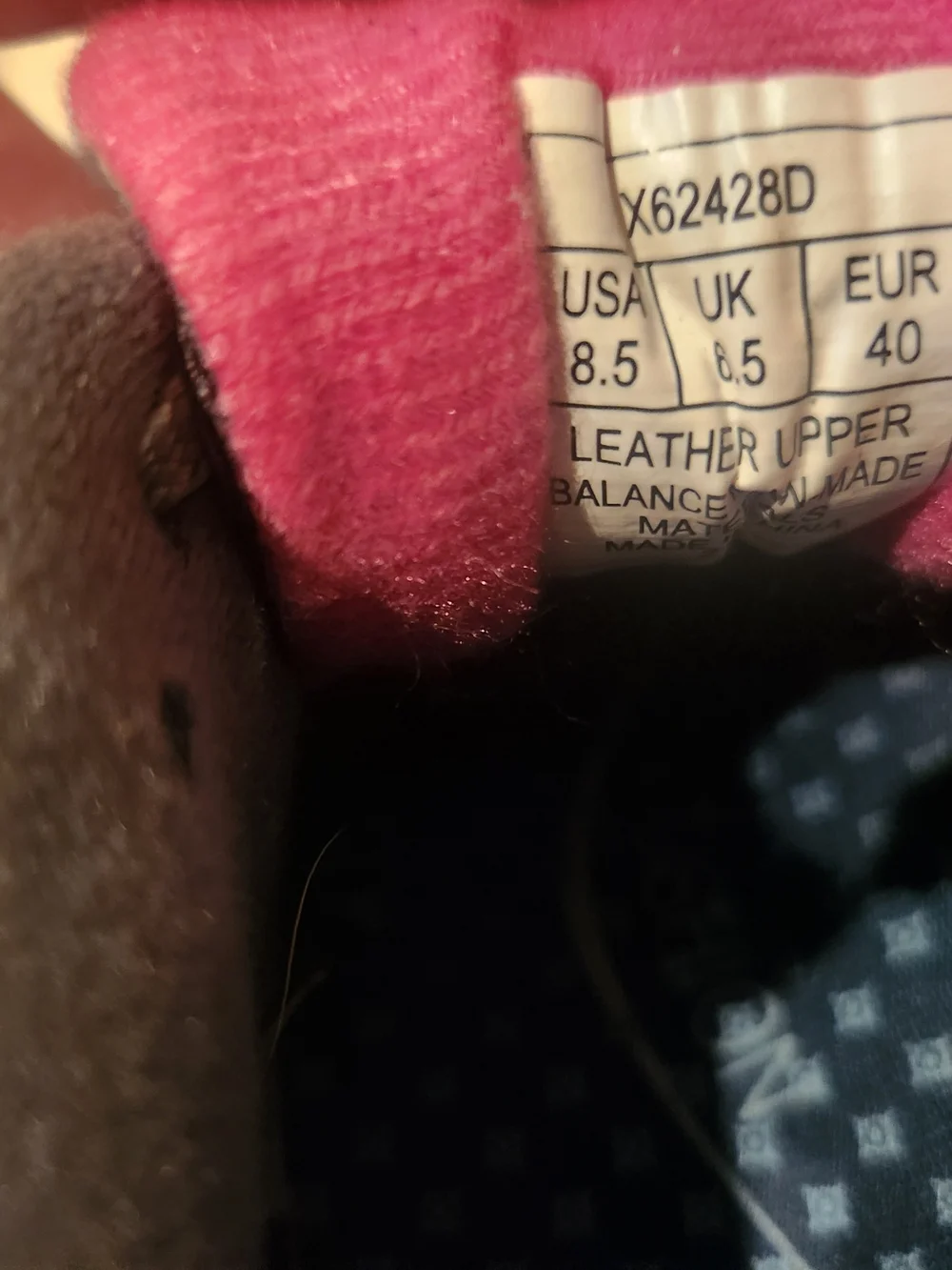 Women’s Gray Athletic Sneakers with Pink Accents — Comfort Run WIDE width